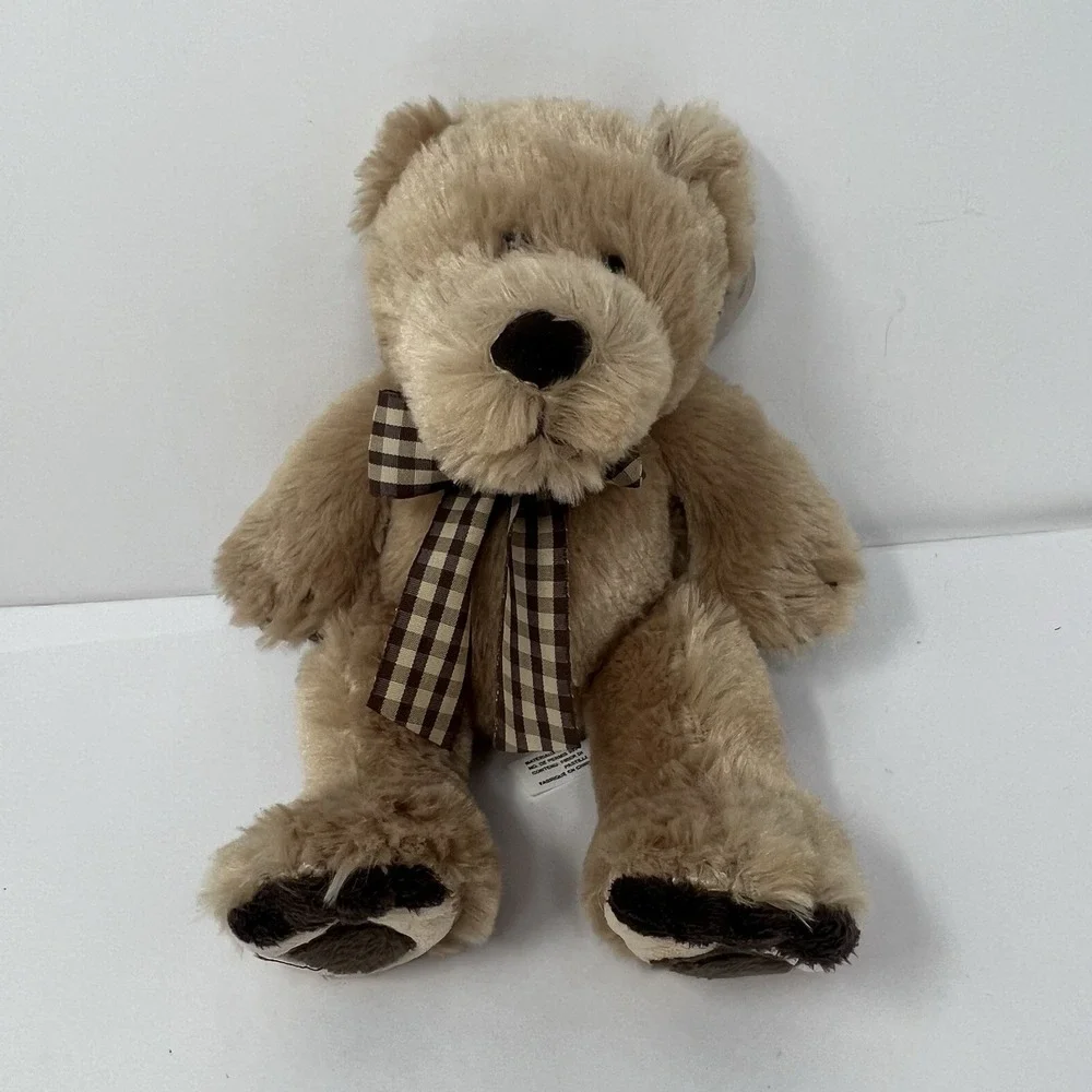 First & Main Newton‎ Teddy Bear Plush brown soft cuddly Stuffed Animal toy